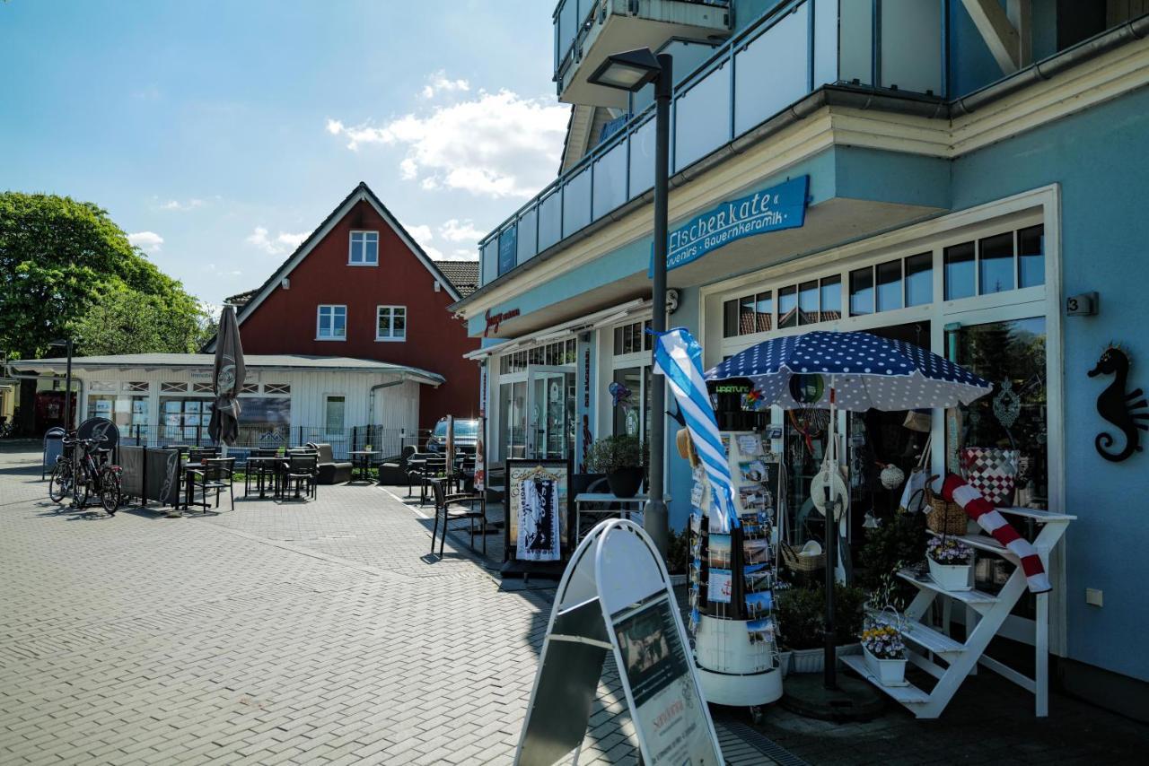 Ferienwohnungen Meerfarbig Zingst - Haustierfrei -Terrasse Mit Strandkorb Oder Balkon - E-Ladesaeule - Parkplatz - Wlan - Fahrradschuppen - Waschtrockner - Ruhig Und Zentral - Nichtraucher Dış mekan fotoğraf