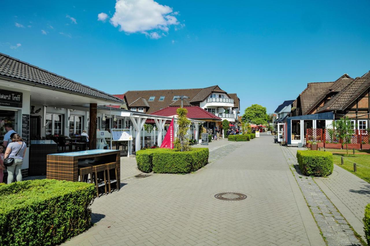 Ferienwohnungen Meerfarbig Zingst - Haustierfrei -Terrasse Mit Strandkorb Oder Balkon - E-Ladesaeule - Parkplatz - Wlan - Fahrradschuppen - Waschtrockner - Ruhig Und Zentral - Nichtraucher Dış mekan fotoğraf