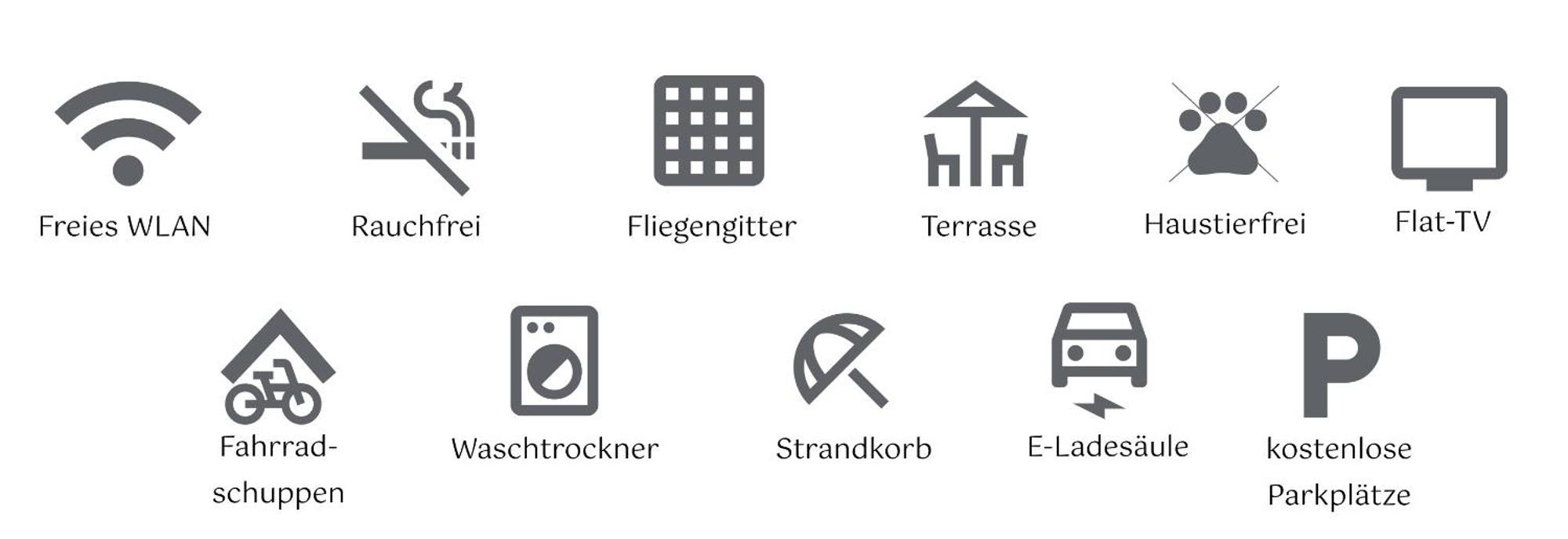 Ferienwohnungen Meerfarbig Zingst - Haustierfrei -Terrasse Mit Strandkorb Oder Balkon - E-Ladesaeule - Parkplatz - Wlan - Fahrradschuppen - Waschtrockner - Ruhig Und Zentral - Nichtraucher Dış mekan fotoğraf